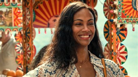 see zoe saldana run topless for a sexy getting ready video