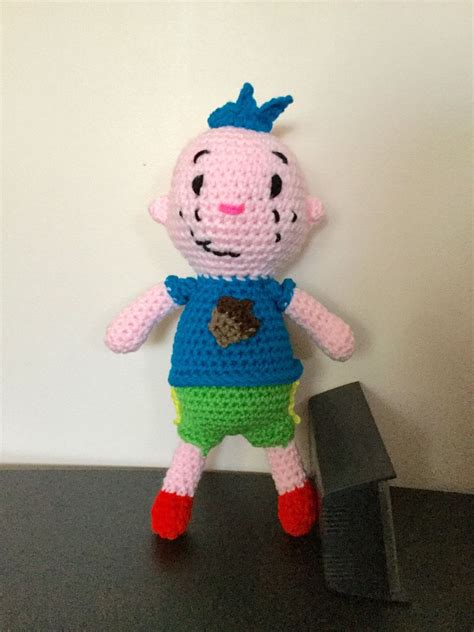 Made To Order Crochet Amigurumi Pinky Dinky Doo Inspired Tyler Doll
