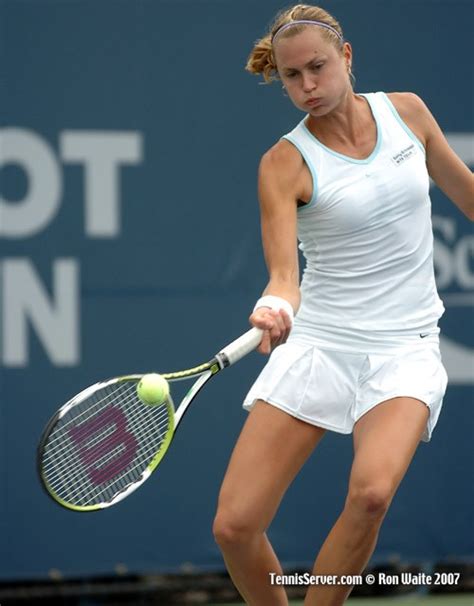 Sexy Hot Elena Bovina Rus In White Skirt ~ Tennis Wonder