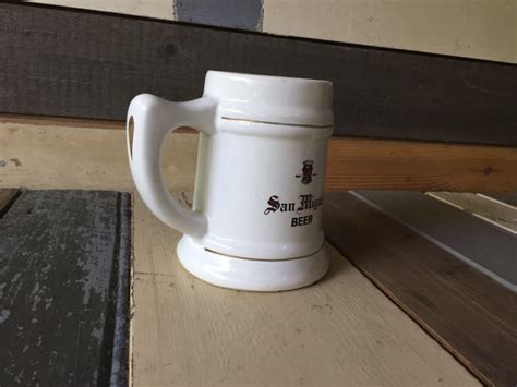 san miguel beer mug stoneware 0 5 liter philippines