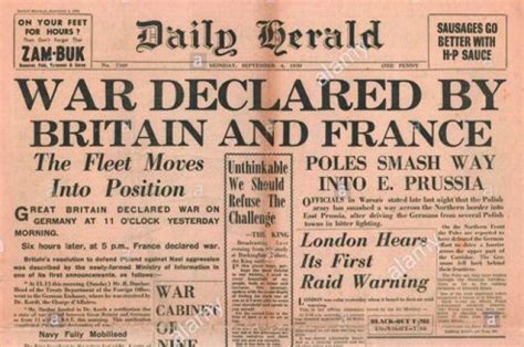 This Day In History 1939 Britain And France Declare