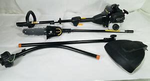 poulan pro prsd prps   cycle gas curved string trimmer pole  ebay