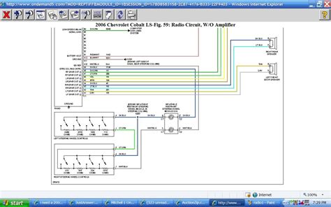 wiring diagram   chevy cobalt wiring diagram