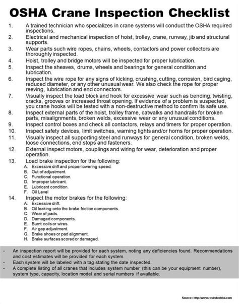 osha forklift inspection checklist template templates mtezmzu