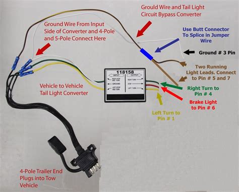 flat  trailer wiring diagram