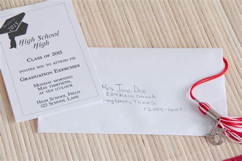 address graduation announcements