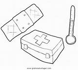 Pflaster Cerotto Malvorlage Disegno Thermometer Misti Ausmalen Gratismalvorlagen Kategorien sketch template