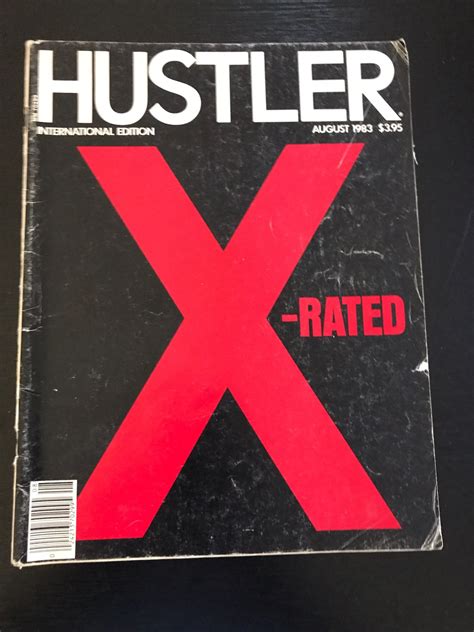 Hustler Magazine Vintage August 1983 Etsy
