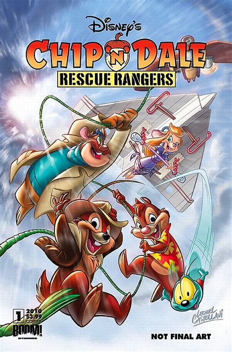 ‘chip ‘n dale rescue rangers comic on the way from boom