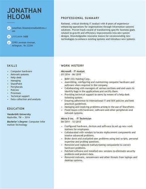 professional resume examples   popular resumes   place