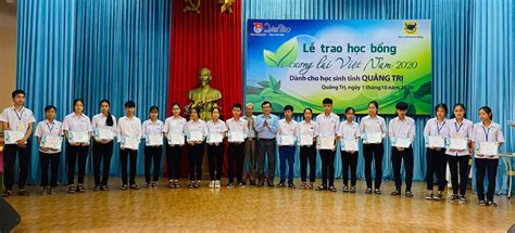 Trao Học Bổng “vì Tương Lai Việt Nam” Năm 2020