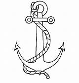 Coloring Pages Anchor Chain Template sketch template