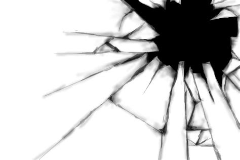 Broken Glass ← An Abstract Speedpaint Drawing By