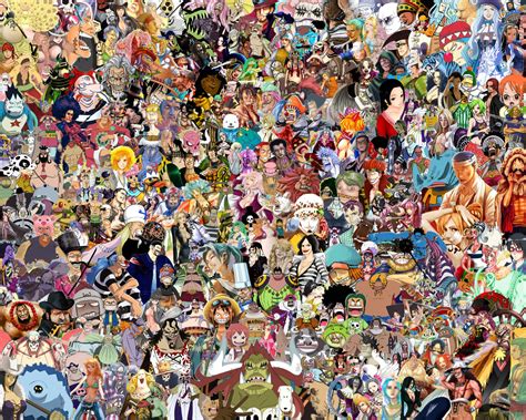 piece character collage   wood  deviantart
