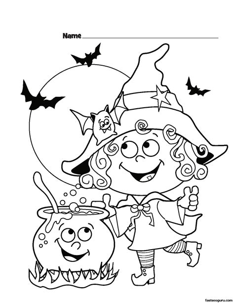 cute witch coloring pages  getdrawings