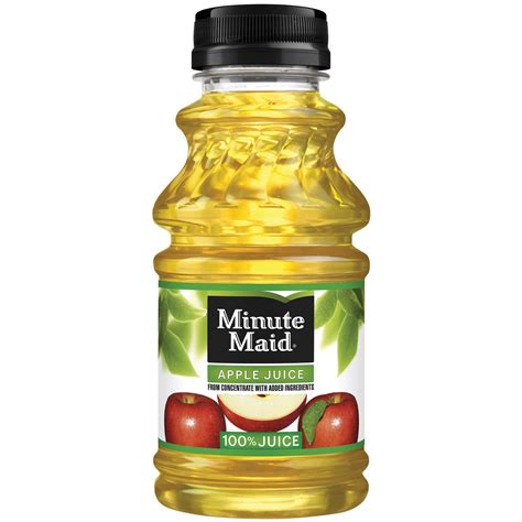 minute maid  apple juice  fl oz bottle la comprita