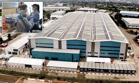 britains  covid mega lab opens leamington spa facility