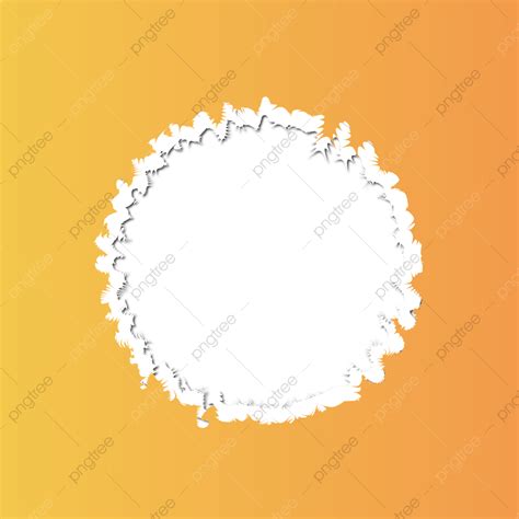 torn paper edge vector art png torn paper edges ripped yellow circle