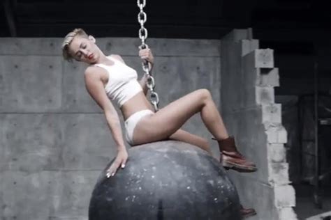 miley cyrus wrecking ball smashes video record video red bull music