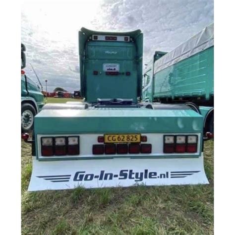 Go In Style Nl Mudflap White 248x35cm Go In Style Nl Dealers