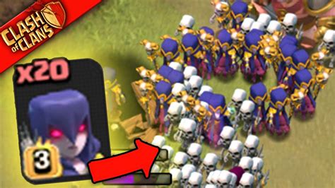 Clash Of Clans The Witches Flood In High Level War