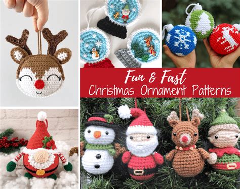 crochet christmas ornaments  dazzle  tree crochet  knit
