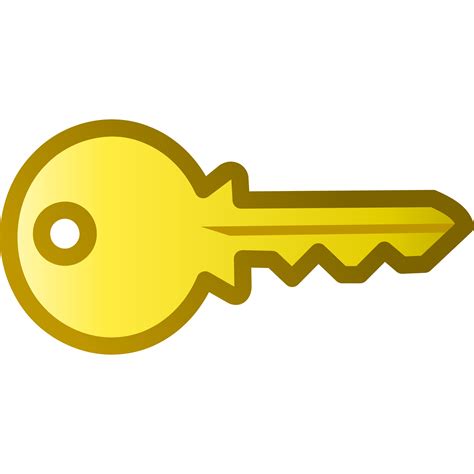 golden key cliparts   golden key cliparts png images