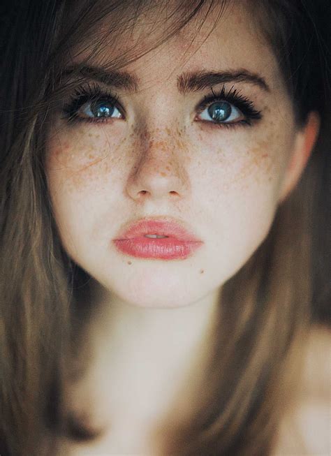 freckled cutie by marta syrko r freckledgirls