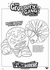 Gang Coloring Rocky Grossery Pages Gross Getcolorings Color Printable Getdrawings sketch template