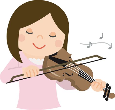 Library Of Girl Playing The Violin Download Png Files