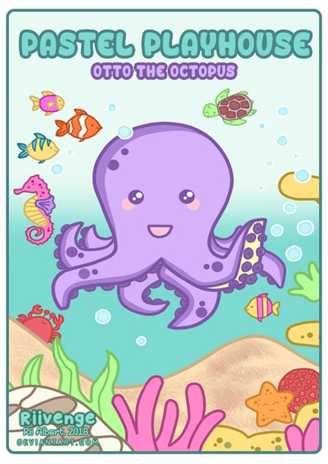 pastel playhouse pal  otto  octopus   riivenge  deviantart