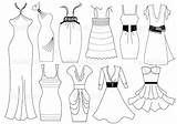 Coloring Pages Clothes Barbie Fashion Girls Dressed Girl Drawing Dress Printable Draw Show Getdrawings Froggy Gets Getting Colorings Getcolorings Color sketch template