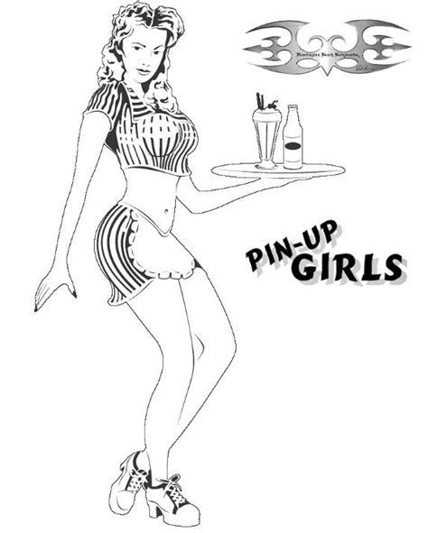 Pin Up Girl 2 Sexy Hot Rod Airbrush Stencil Template Ebay