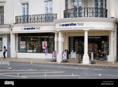 operative food shop  royal leamington spa warwickshire stock