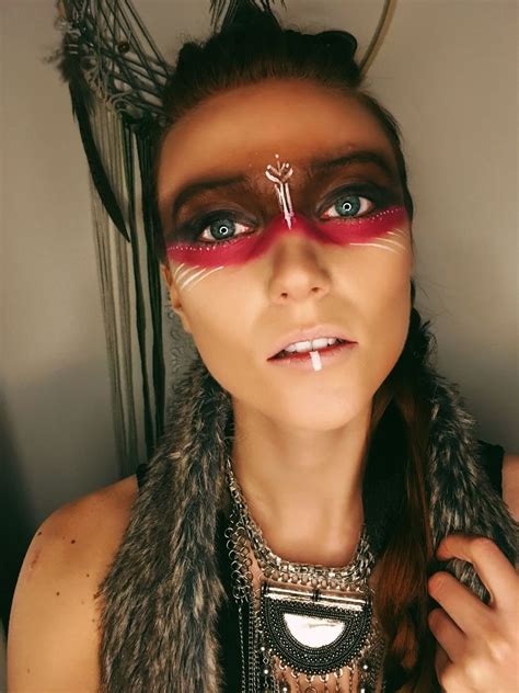 post apocalyptic tribal makeup follow makeupbykaylascheffler on ig