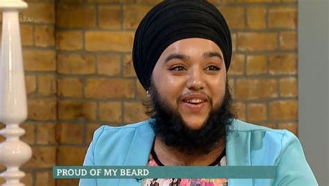Bearded Lady Reveals She Now Loves Her Unshaven Look After