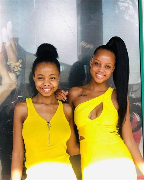 Mzansi Celebrities You Did Not Know Were Twins Za
