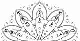 Multiplication Mandalas Mandala sketch template