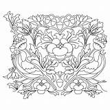 Embroidery Blackwork Pano Patterns sketch template