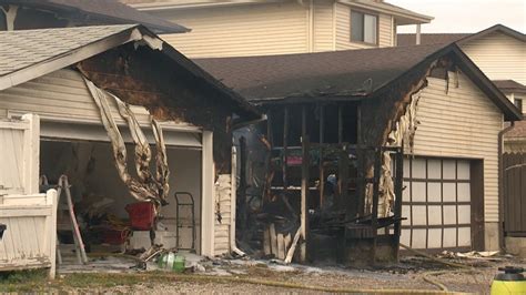 Marlborough Fire Destroys Detached Garage Damages Two Others Calgary