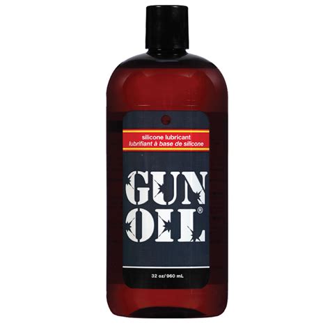 gun oil silicone personal lubricant lube unscented