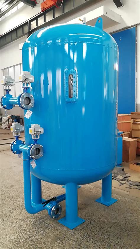 diam drinking water treatment sand filter automatic backwash sand carbon filter  water