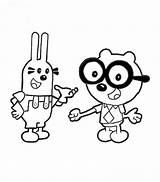 Wubbzy Coloring Pages Kids Funny sketch template