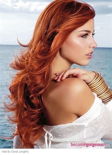 Redhead Long Red Hair Hair Styles