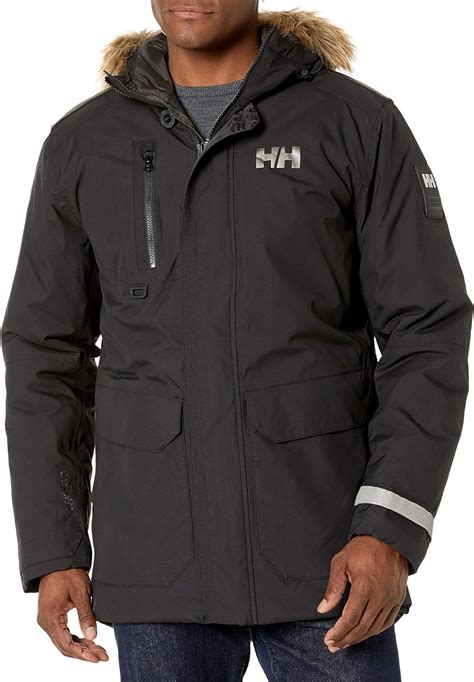 amazoncom helly hansen mens svalbard hooded waterproof windproof breathable insulated winter