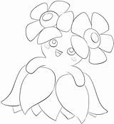 Coloring Pokemon Bellossom Pages Lineart Printable Lilly Gerbil Generation Color Deviantart Ii Online sketch template