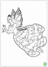 Coloring Pages Barbie Fairy Princess Mermaid Mariposa Print Printable Dinokids Colouring Color Princesses Dream House Fairytopia Mycoloring Girls Close Getcolorings sketch template