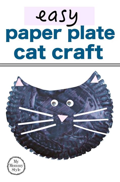 easy paper plate cat craft my mommy style