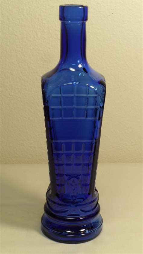Cobalt Blue Glass Bottles ~ Made In Spain Collectors Weekly