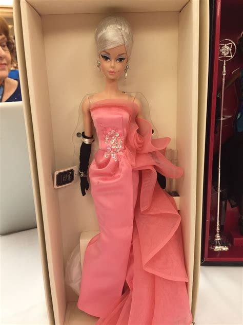 exclusive glam gown bfmc silkstone barbie pink dress ebay barbie